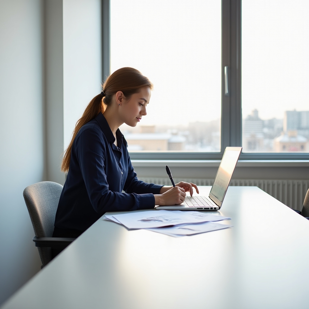 Рабочее место для делового письма