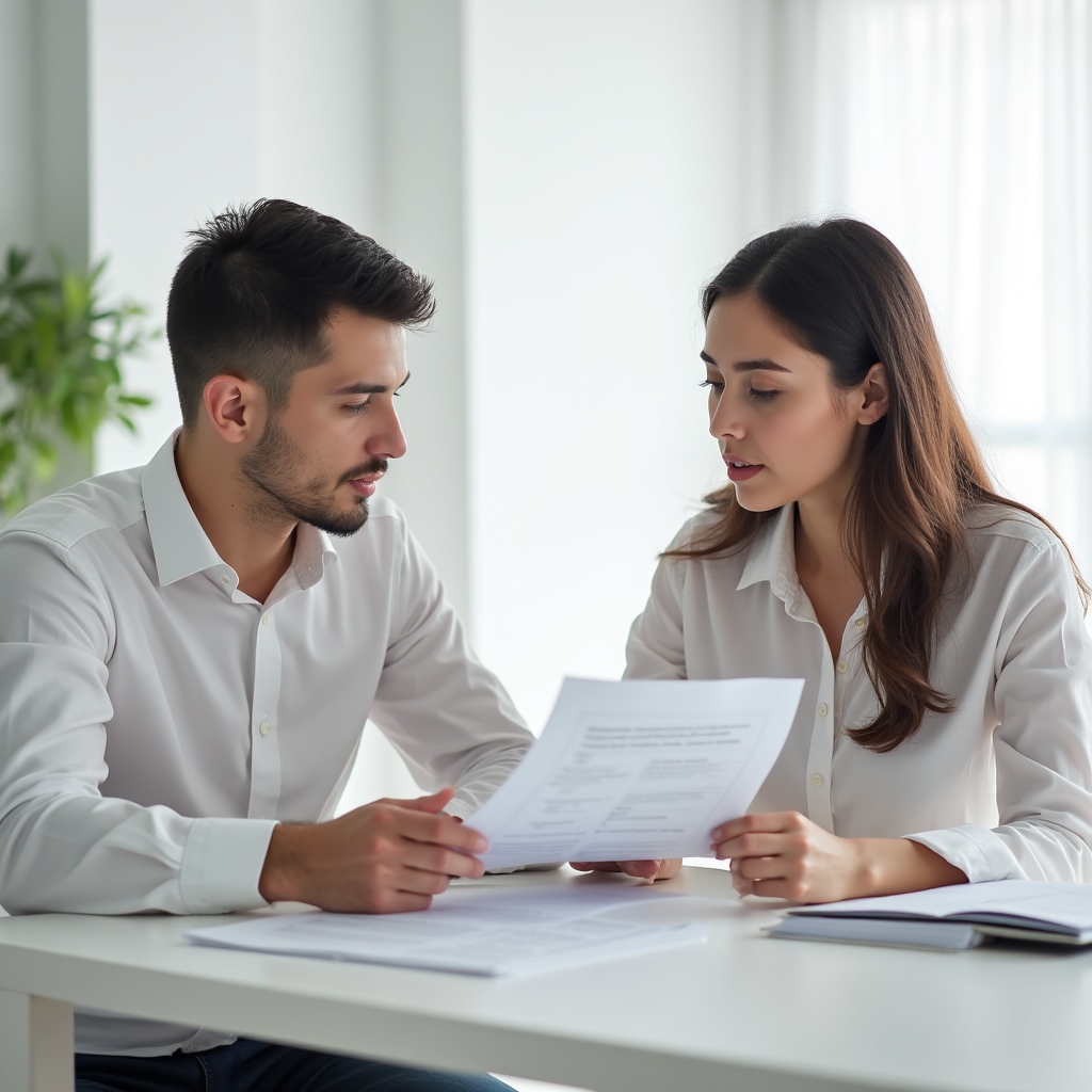Преподаватель даёт обратную связь по деловому письму
