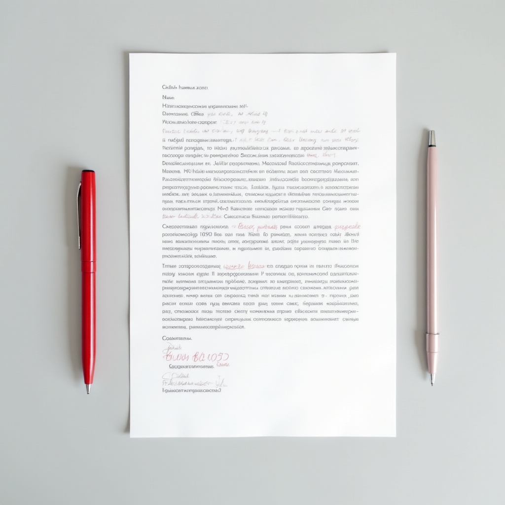 Деловое письмо до обучения — без структуры