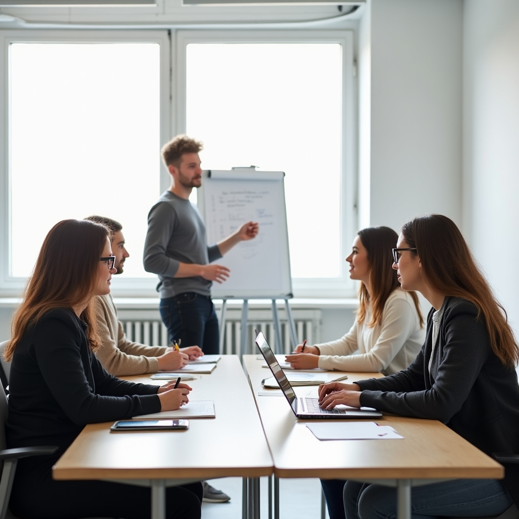 Групповое занятие по деловому письму